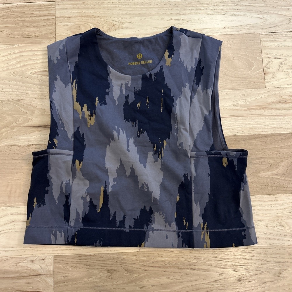 Lululemon X Robert Geller Collaboration Cropped Tank Top - Women's L/XL